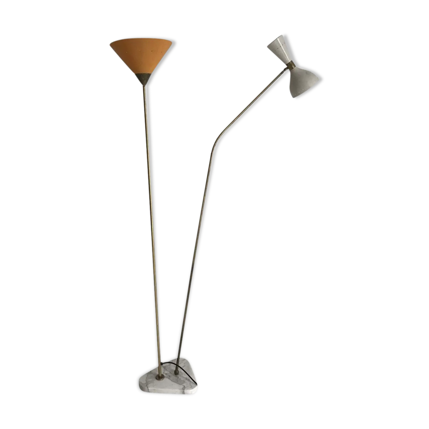 Italian lamppost in the style of the 50s