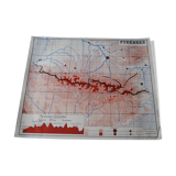 Carte scolaire Rossignol des Pyrénées et Alpes