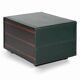 Leather footstool made in the 1970s