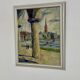 Swedish Oil on Panel – “Stockholm Motif” by Emil Hellbom (1895–1969)