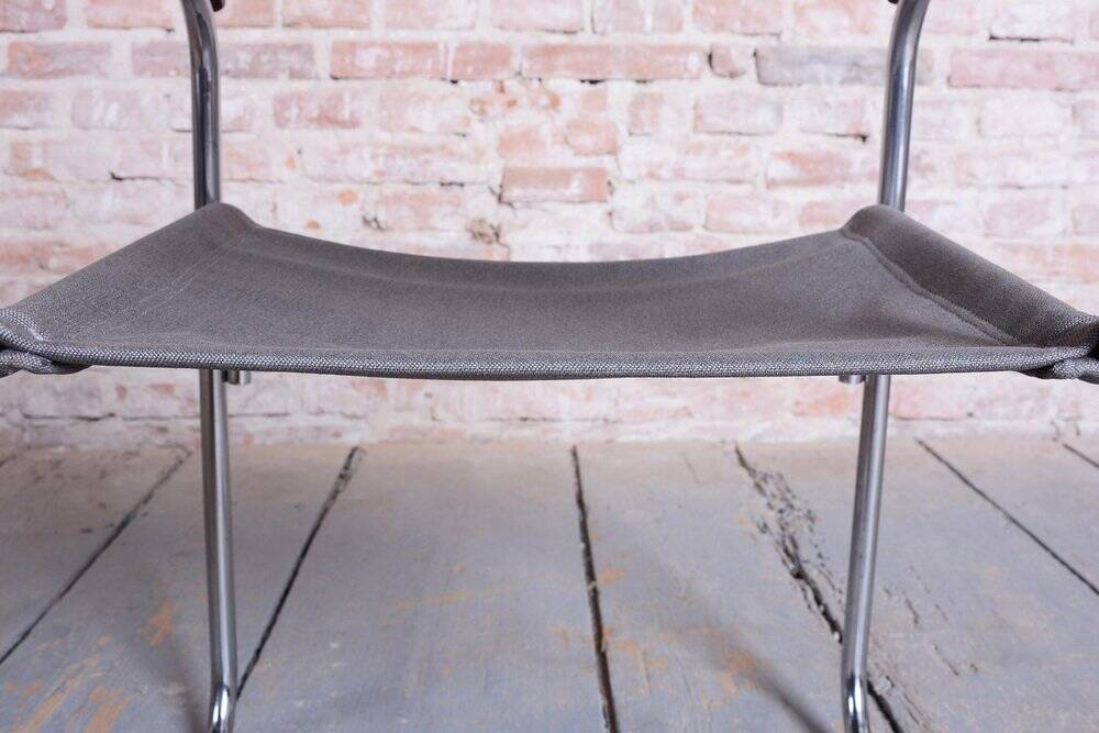 Bauhaus Czech Chrome Armchair by Marcel Breuer for Thonet, 1930s