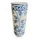 Cylindrical porcelain vase