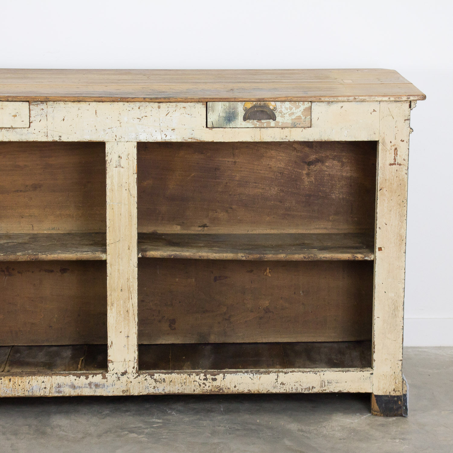 Victorian shop counter late 19th century