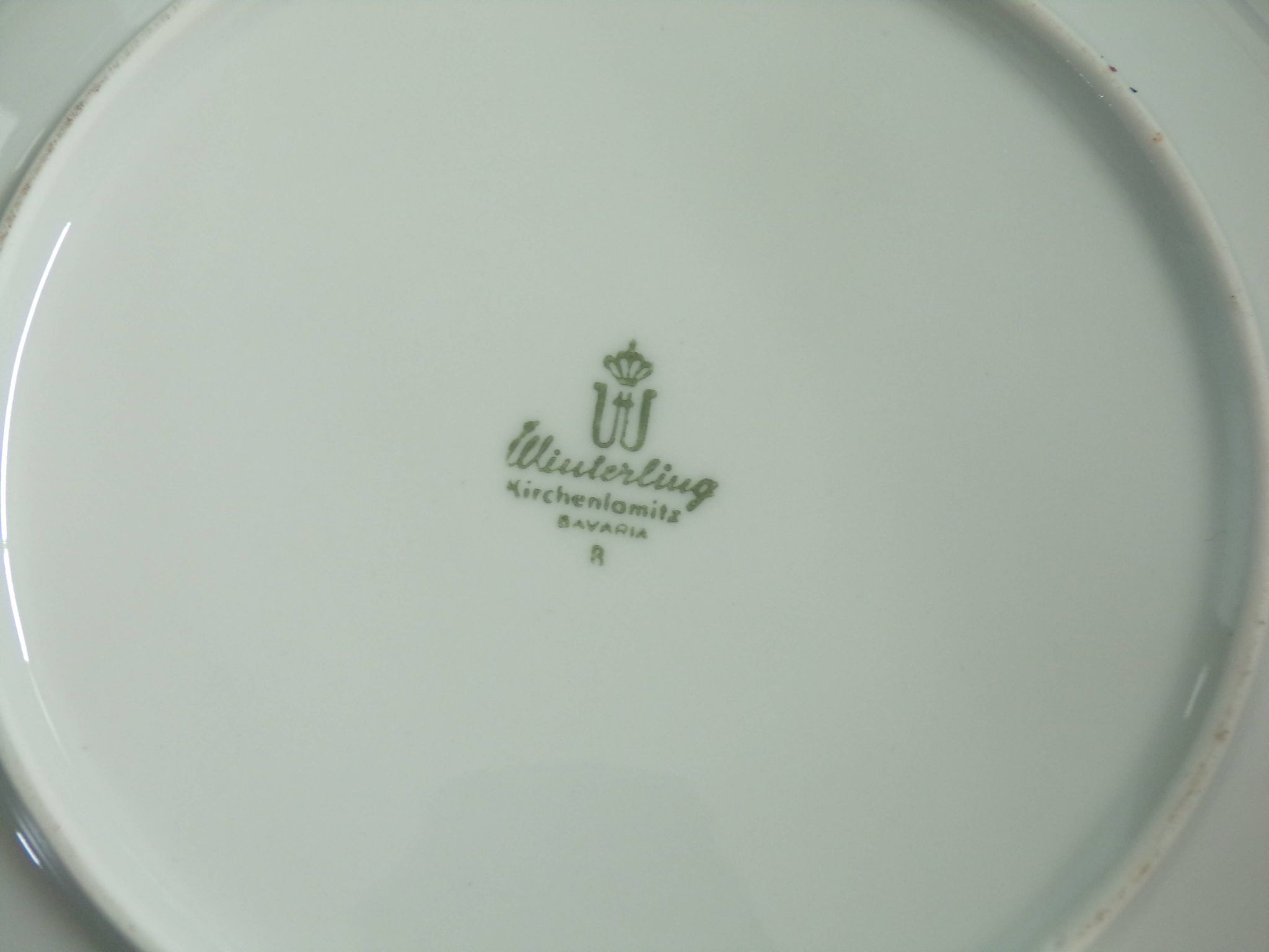 12 vintage Bavaria Winterling soup plates