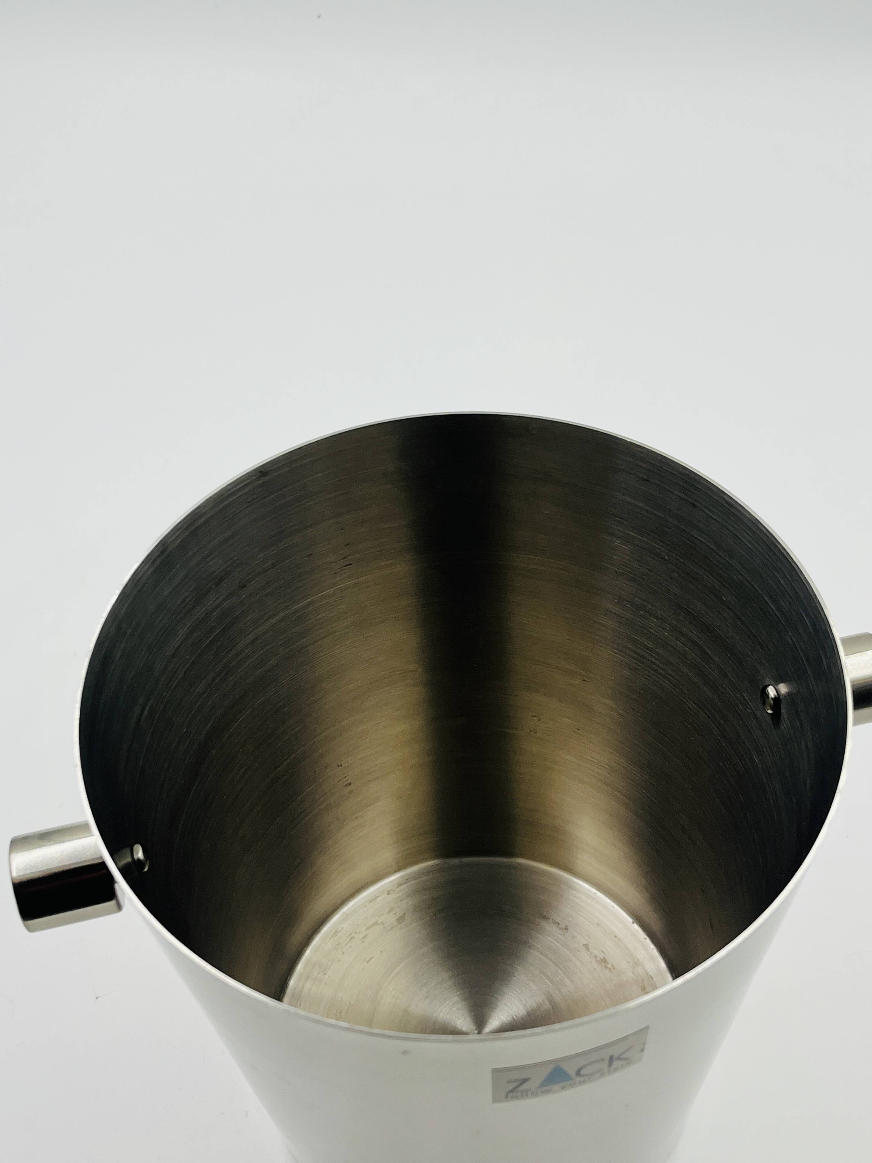 Zack brushed stainless steel champagne bucket