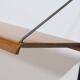 Rare Scandinavian Wall Mounted Plywood Shelving Unit 1950s