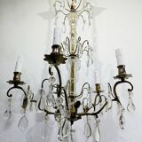 Lustre 5 lumières cristal