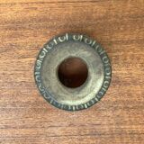 Brutalist mid-century studio pottery vase by Johannes Lessmann for Keramische Werkstatt Margaretenhöhe, Essen.