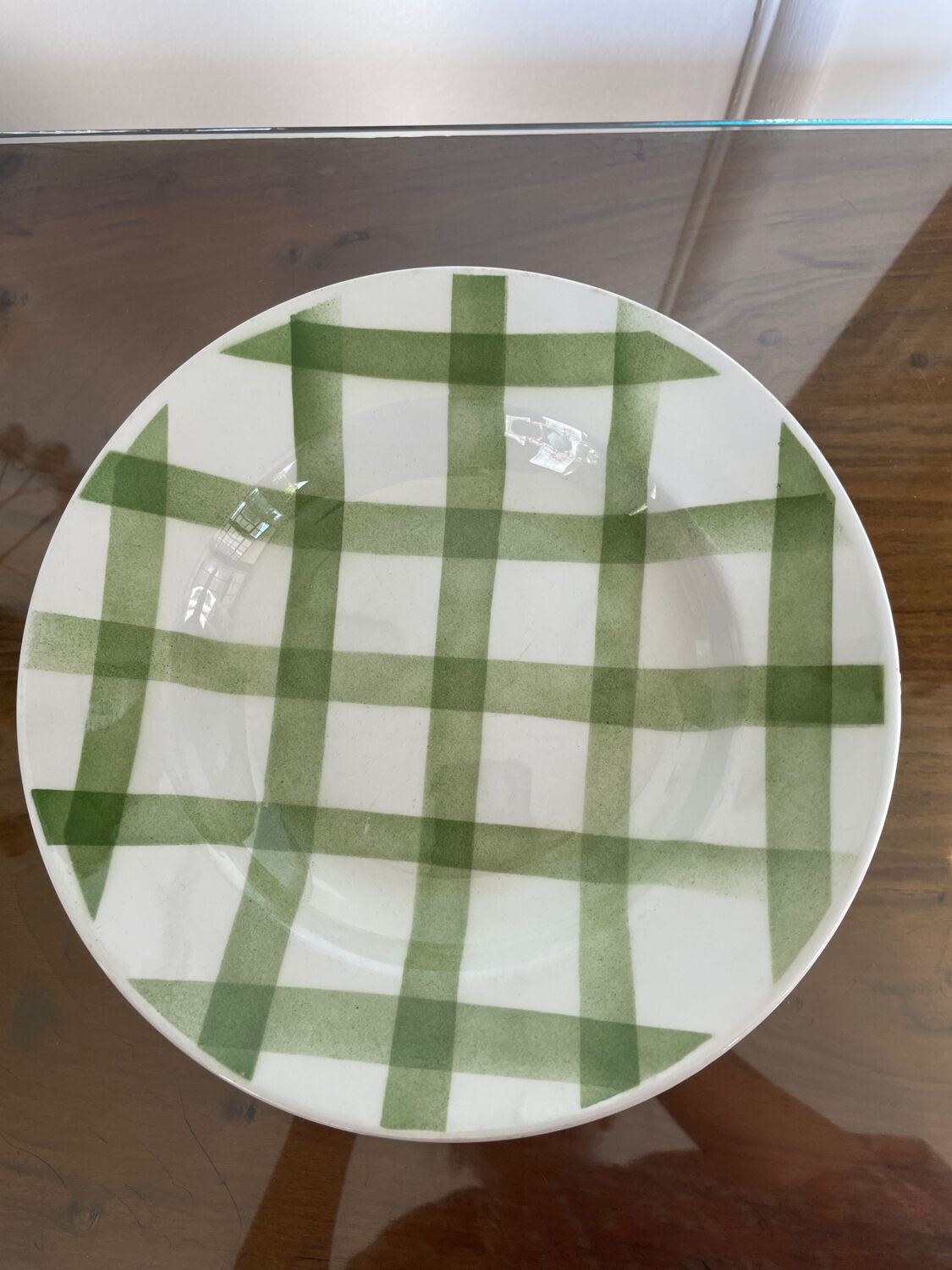 Set of 11 hollow plates Orchies Moulin des loups