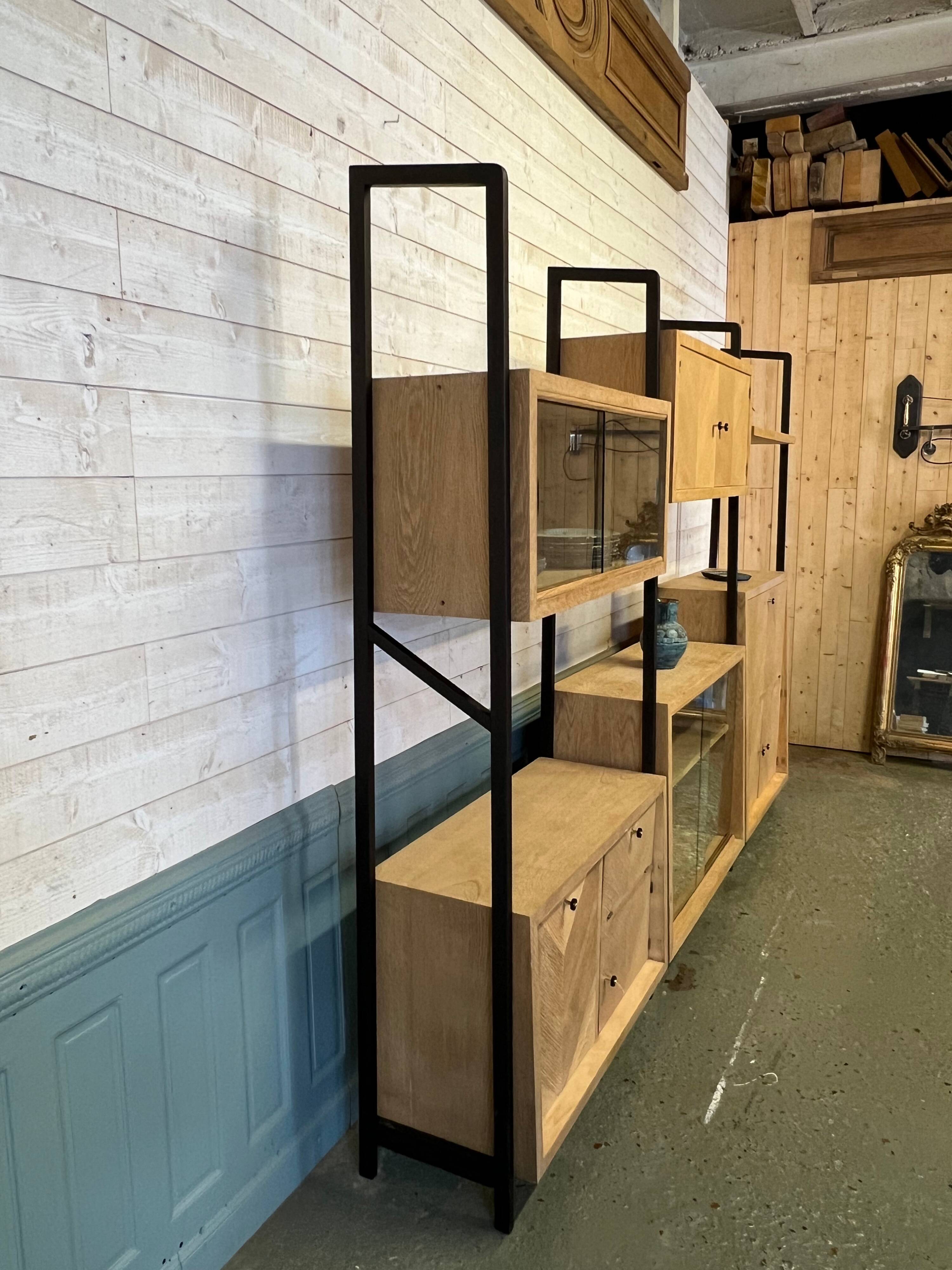 Large vintage library