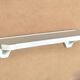 Large Art Deco wall shelf in white porcelain, 1920s