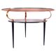 Mid Century Modern Glass Table in the style of Fontana Arte, Italy 1950s