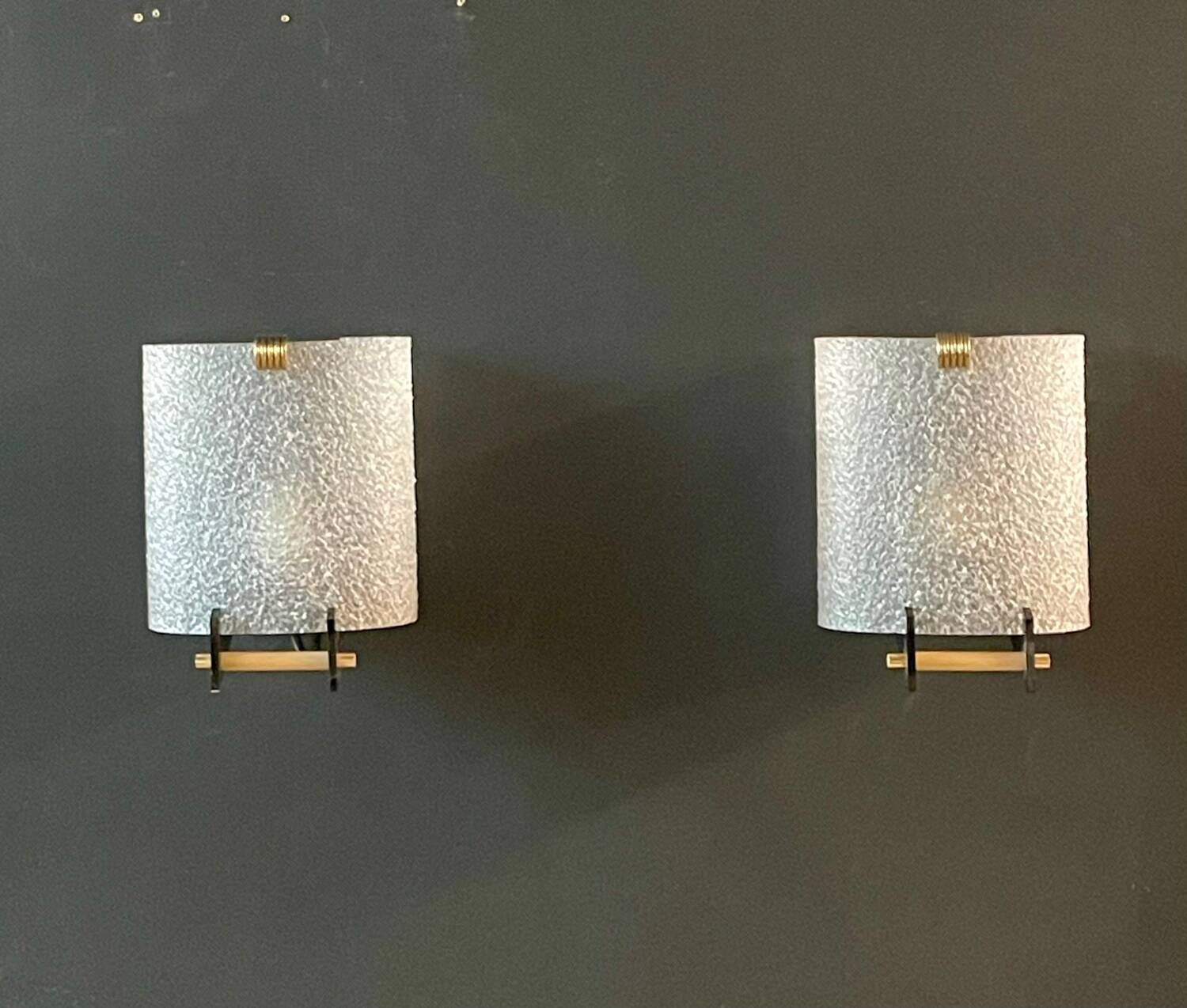 Pair of Swedish wall lights
