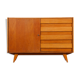 Vintage oak storage by Jiri Jiroutek, model U-458, 1960