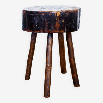 Tabouret rustique