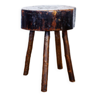 Tabouret rustique