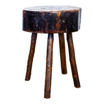Tabouret rustique
