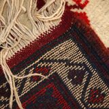 Tapis vintage fait main Anatolien turc 87cm x 145cm (1970s)