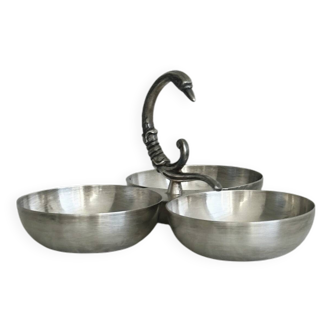 Old metal dish