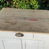 2-door Parisian buffet 1 white drawer