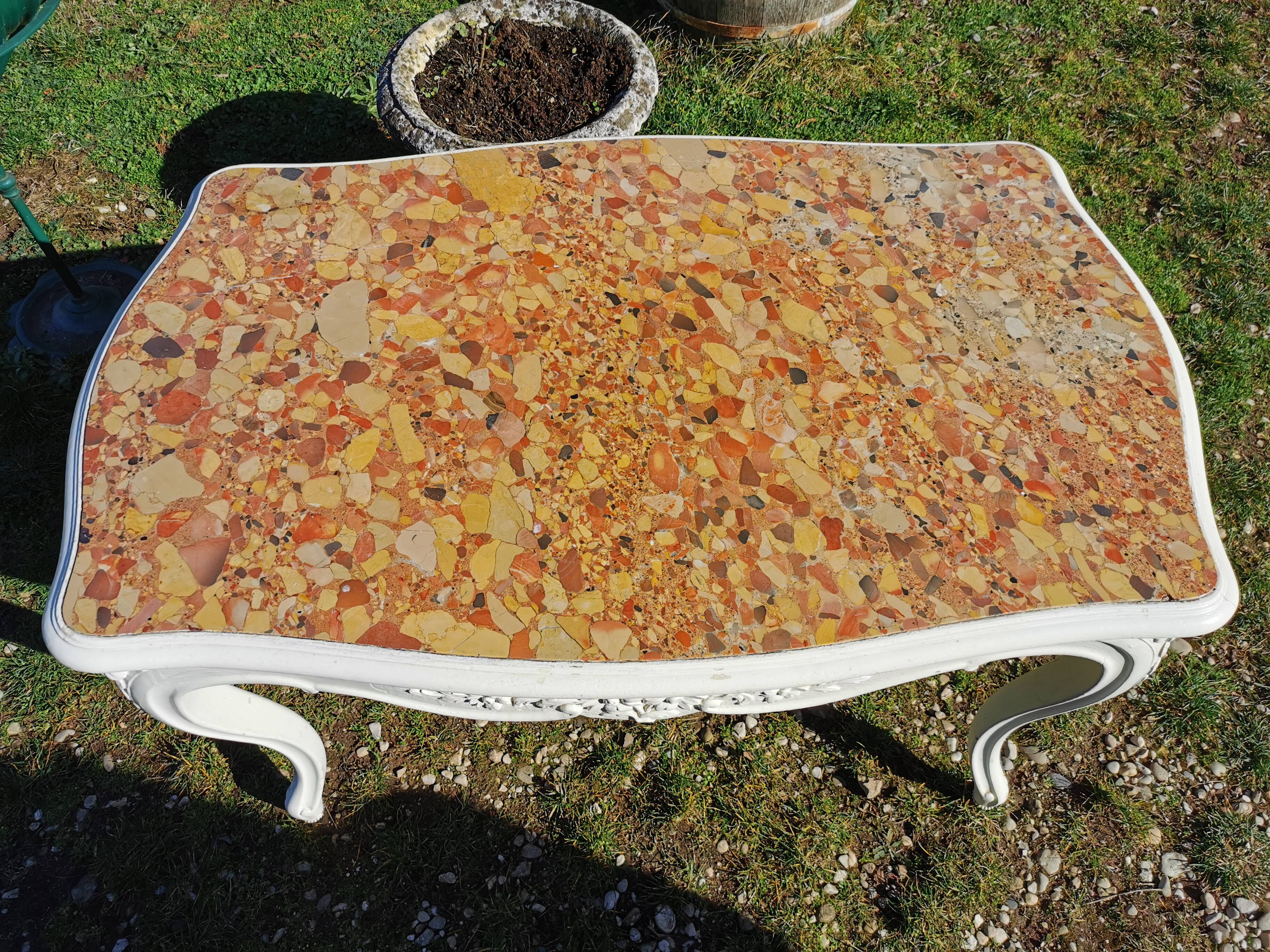 Period table 1917 Louis XV style Meubles Perrin Lyon