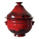 Enamelled covered pot