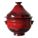Enamelled covered pot
