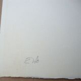 GILI Marcel - Original lithograph "Naked woman" 50x65cm