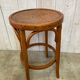 Tabouret en bois courbé