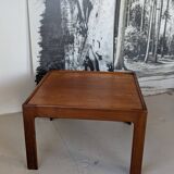 Square teak coffee table by Illum Wikkelso for N.Eilersen