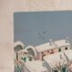 Lithography. Mady DE LA GIRAUDIERE (1922-2018) Naïve art . Signed. Numbered.