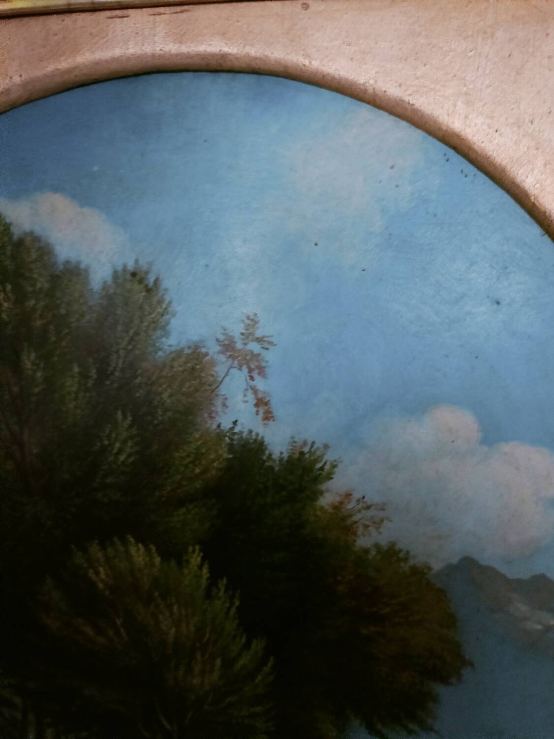 Oil on panel, signed Lataste, 19th century. Mountain