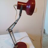 Vintage Iron Metal Chrome Lamp