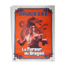 Movie poster "The Fury of the Dragon" Bruce Lee 60x80cm 1974