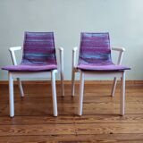 Chaises de salle à manger italienne "Villabianca" de Vico Magistretti pour Cassina