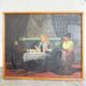 Oil painting canvas A.Simard 1945
