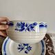 Salad bowl & dish in Badonviller earthenware