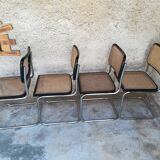 4 chairs b32 cesca by Marcel Breuer