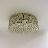 Flush mount with Swarovski crystals , 1970s