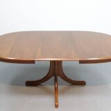 eettafel Lubke notenhout verlengbaar ovaal