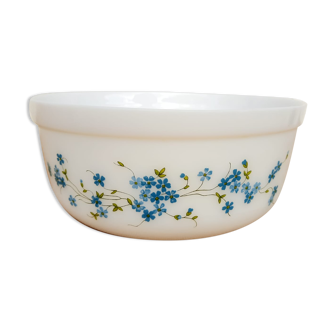 Salad bowl Arcopal model myosotis Veronica vintage