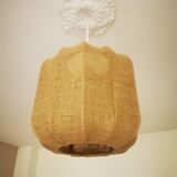 Jute pendant light