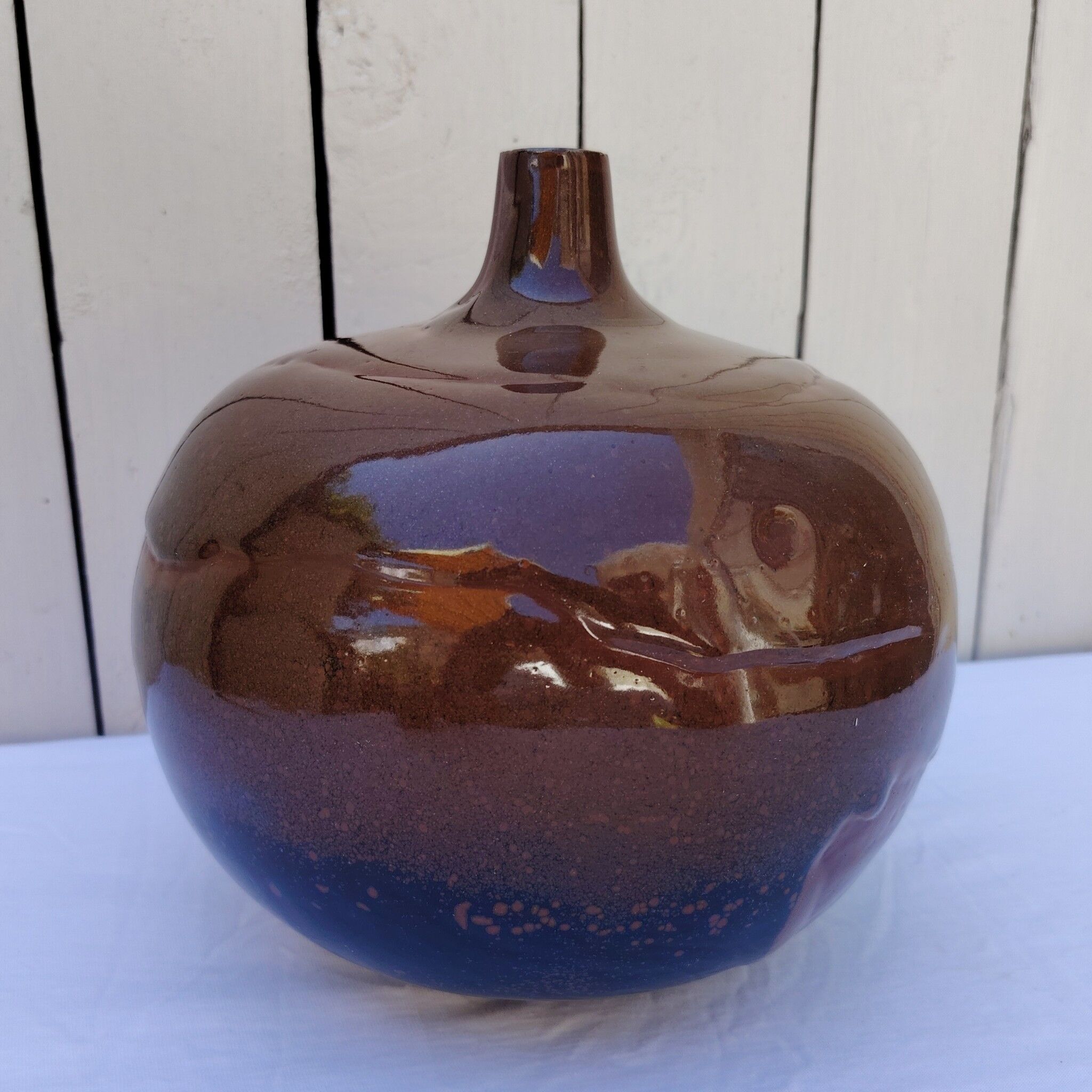 Large ceramic lamp base by Mathieu Liévois