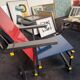 Cassina armchair in Rietveld style – Italian design from the 1980s.