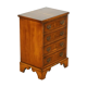 Georgian style vintage commode in yew wood.