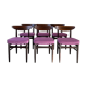 6 chaises scandinaves en teck