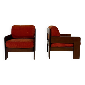 Mid-Century Armchairs, - original
