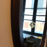 Mirror wood frame 30x65cm