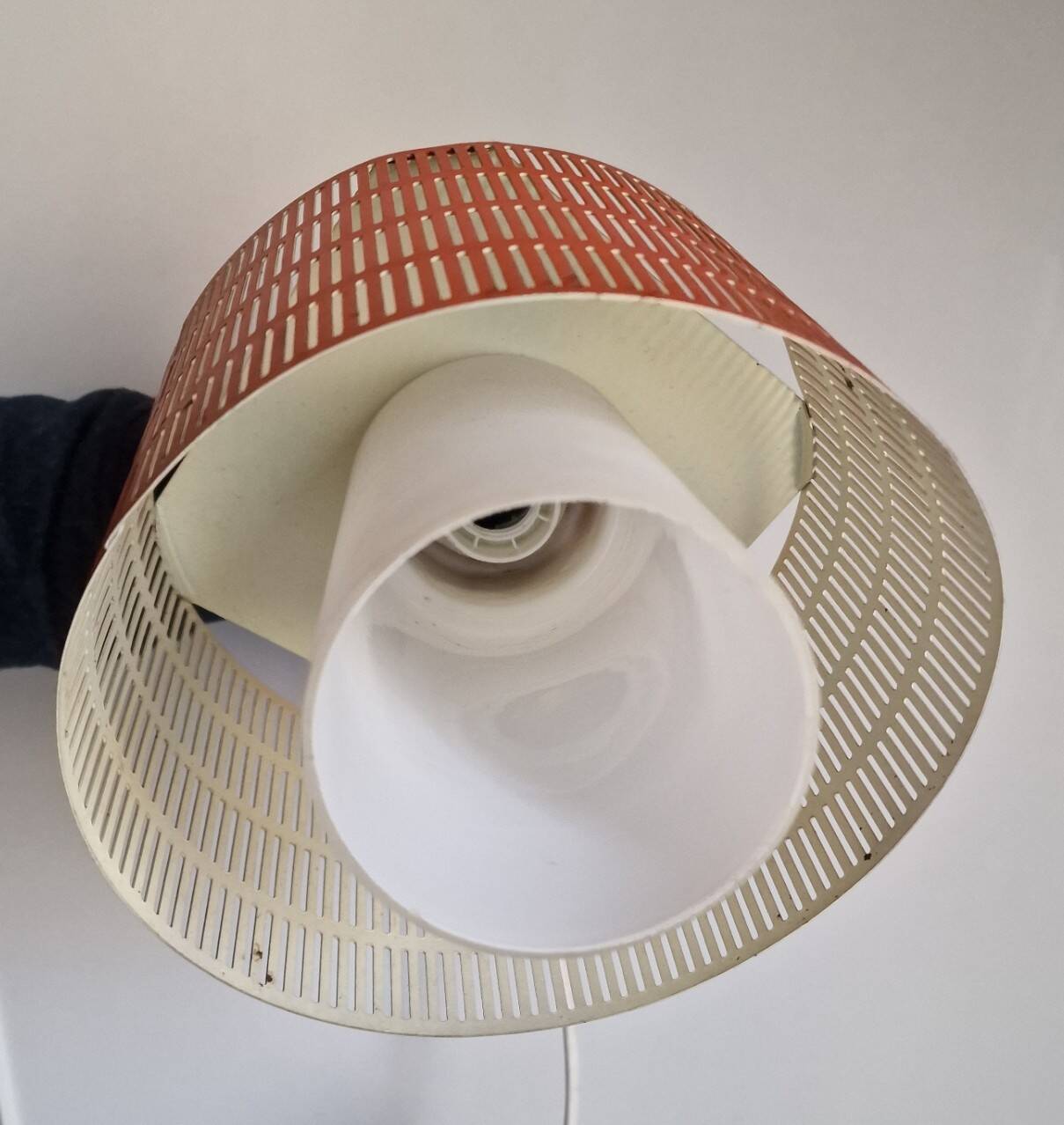 Coral perforated sheet suspension, 1970s