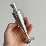 Small metal bud vase